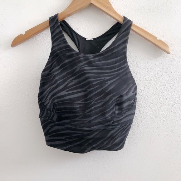 LULULEMON Wunder Train Long-Line Bra Size 6 Medium Support, C/D Cups - Picture 3 of 9